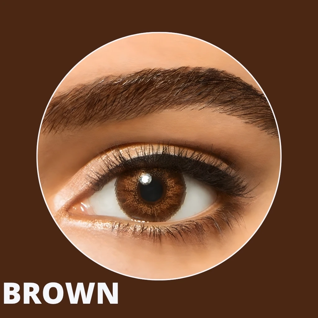 Brown Optica Color Lens